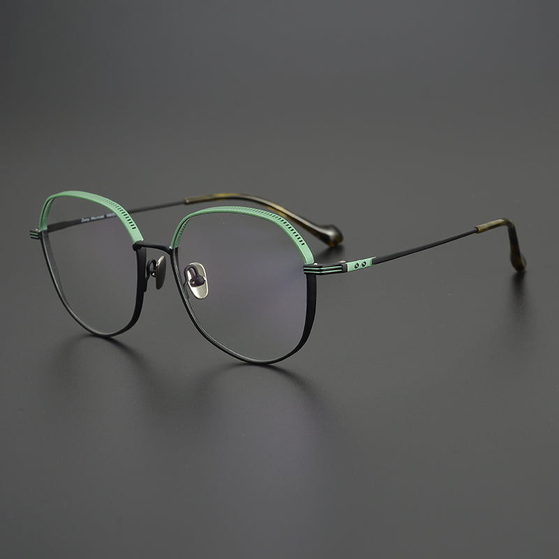 Geometric Glasses MW1262 - Wide Frames for Men with Larger Heads