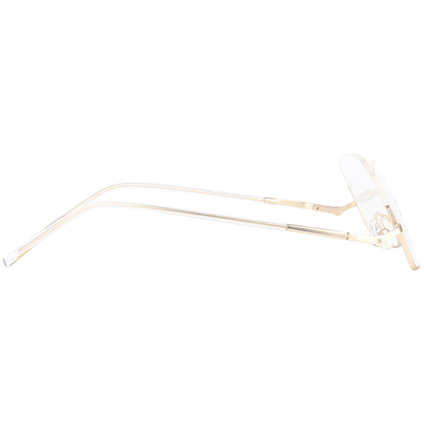 Square Billiards & Pool Glasses RV1052 – Reverse Half-Rim, Adjustable Tilt
