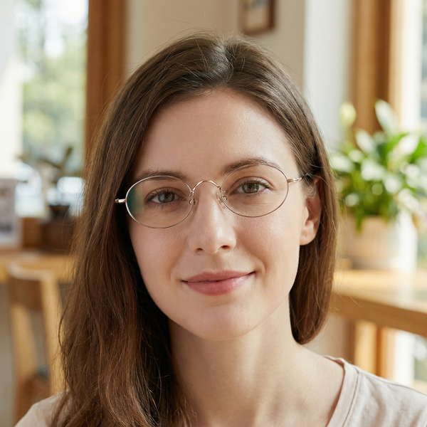Oval Glasses A4191