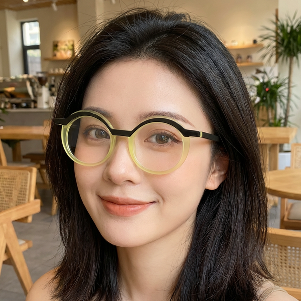 Round Glasses YN1113