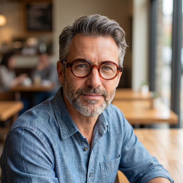 Round Glasses YN1112