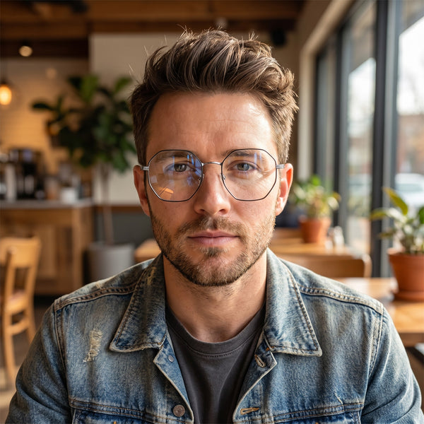 Geometric Glasses A3929