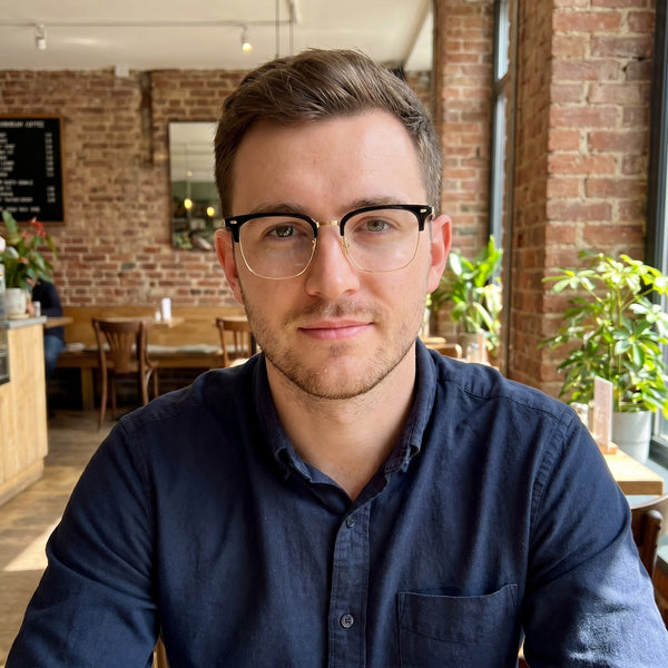 Browline Glasses A3905 - Wide Frames for Men with Larger Heads