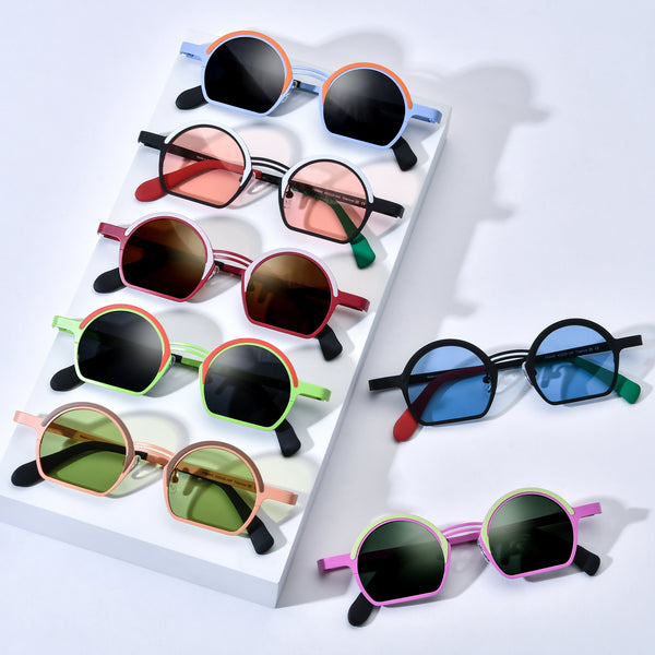 Geometric Sunglasses BRS1156
