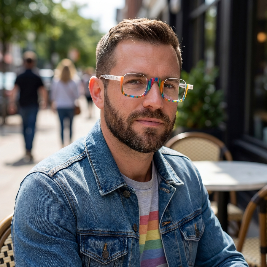 Square Glasses BR1486