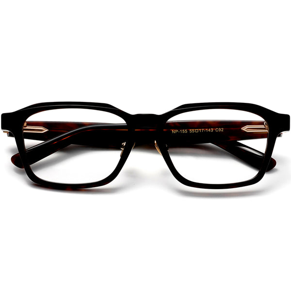 Rectangle Glasses EF1140 - Wide Frames for Men with Larger Heads