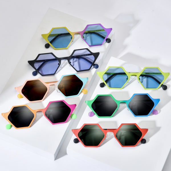 Geometric Sunglasses BRS1191