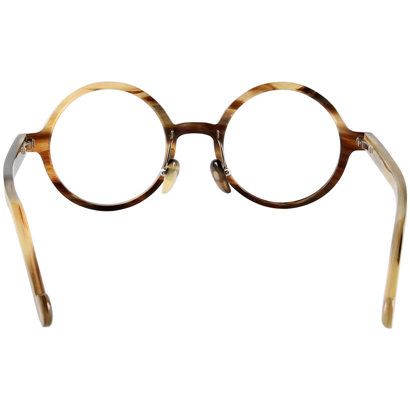 Buffalo Horn Round Glasses NJ1155