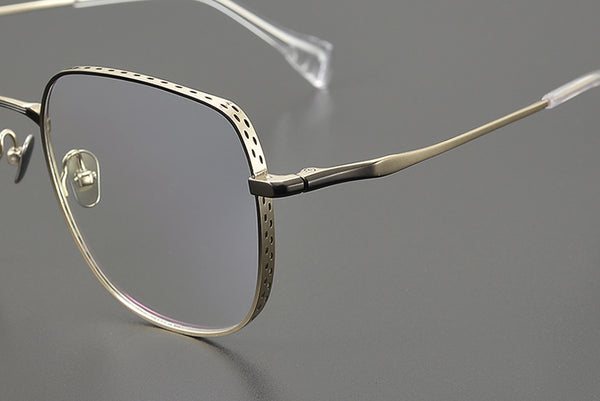 Square Glasses MW1417 - Wide Frames for Men with Larger Heads