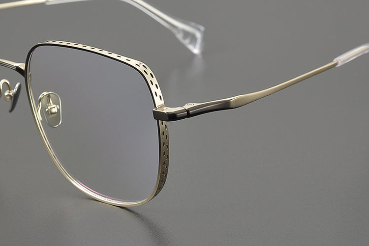 Square Glasses MW1417 - Wide Frames for Men with Larger Heads