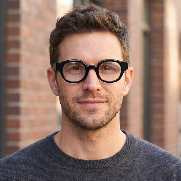 Round Glasses YN1116