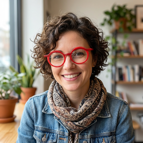 Round Glasses YN1113