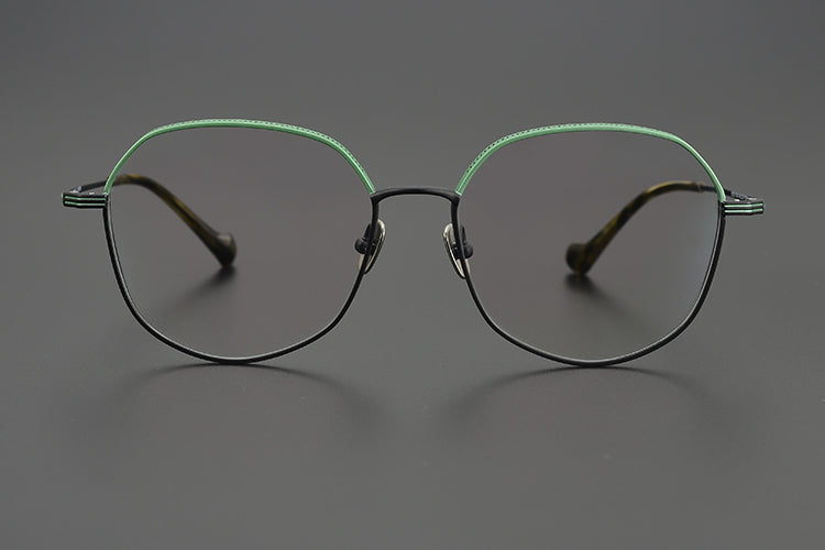 Geometric Glasses MW1262 - Wide Frames for Men with Larger Heads