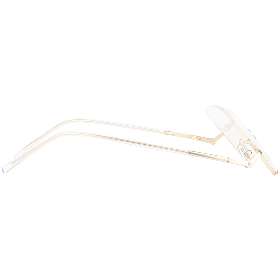 Square Billiards & Pool Glasses RV1052 – Reverse Half-Rim, Adjustable Tilt