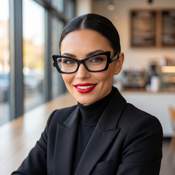 Cat-Eye Glasses YN1108