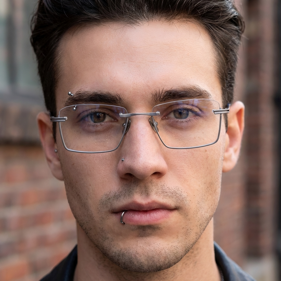 Rectangle Glasses BR1564