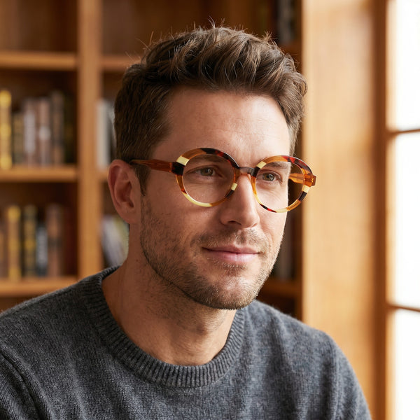 Round Glasses YN1121