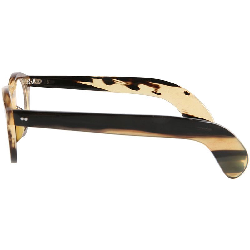 Buffalo Horn Round Glasses NJ1104