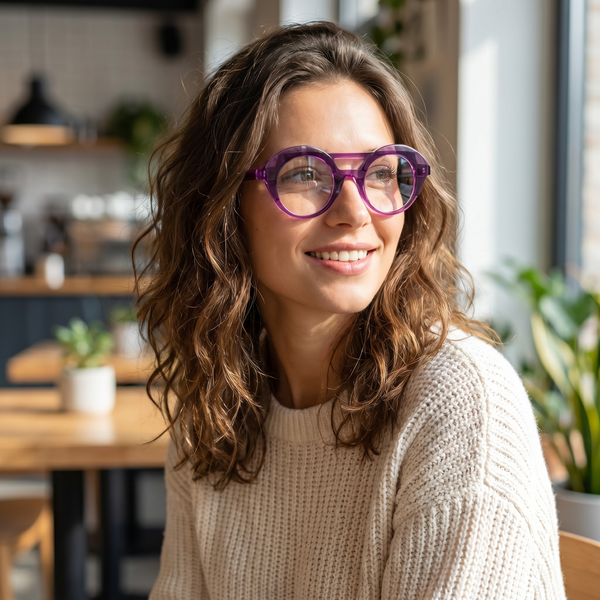 Round Glasses YN1110