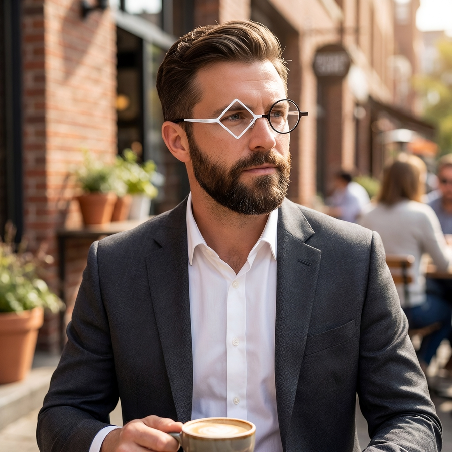 Geometric Glasses BR1595