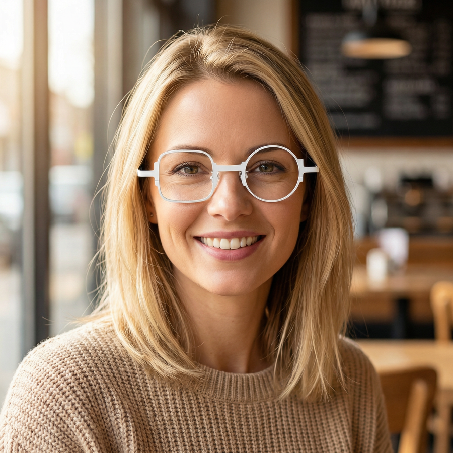 Geometric Glasses BR1591