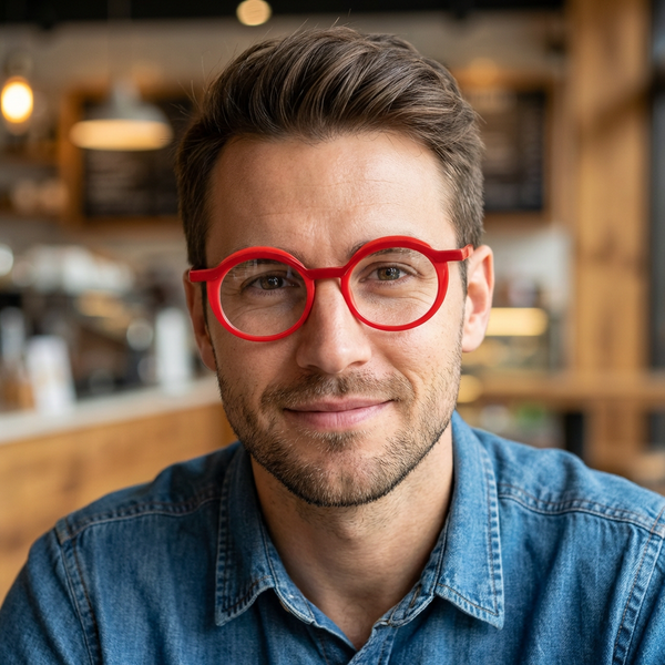 Round Glasses YN1113