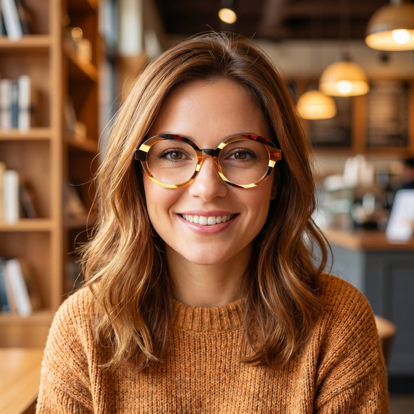 Round Glasses YN1121