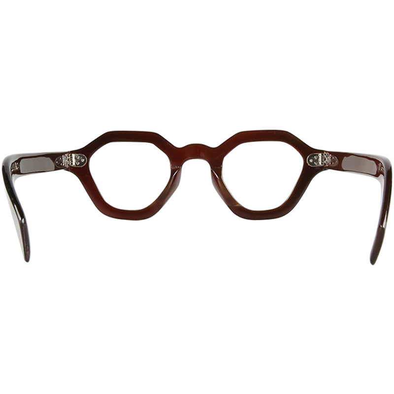 Buffalo Horn Geometric Glasses NJ1066