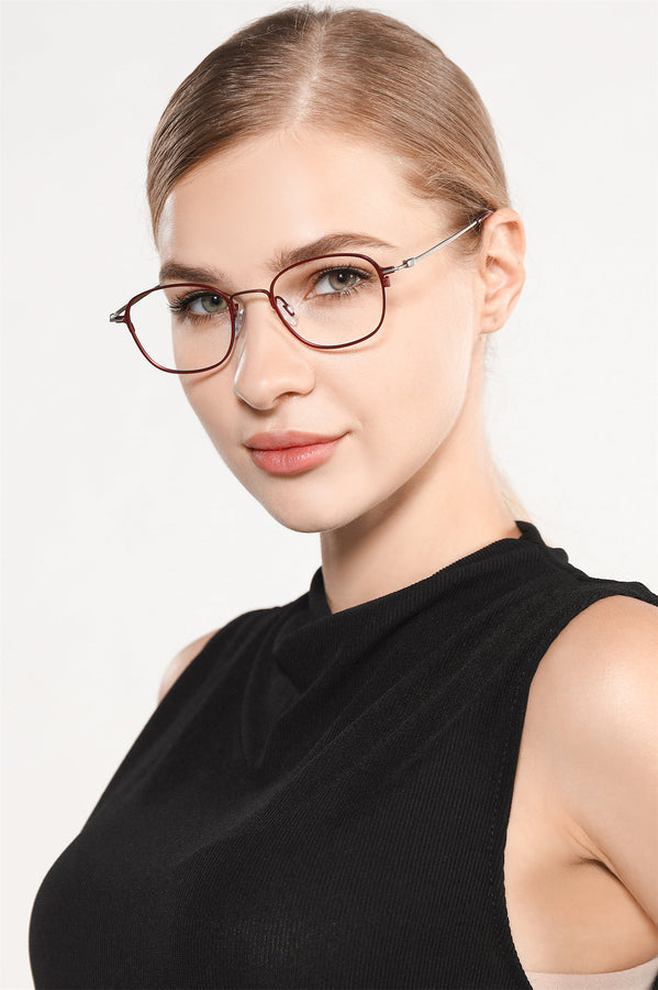 Rectangle Glasses MW1106