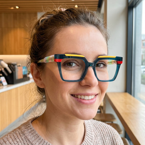 Square Glasses YN1124