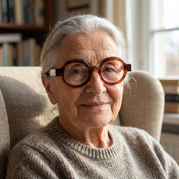 Round Glasses YN1112