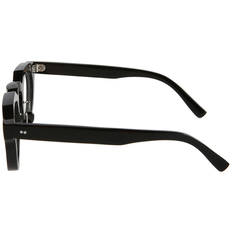 Buffalo Horn Round Glasses NJ1026