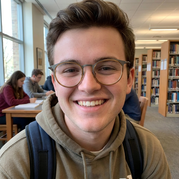 Round Glasses EF1100 - Wide Frames for Men with Larger Heads