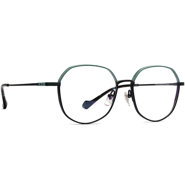 Geometric Glasses MW1262 - Wide Frames for Men with Larger Heads