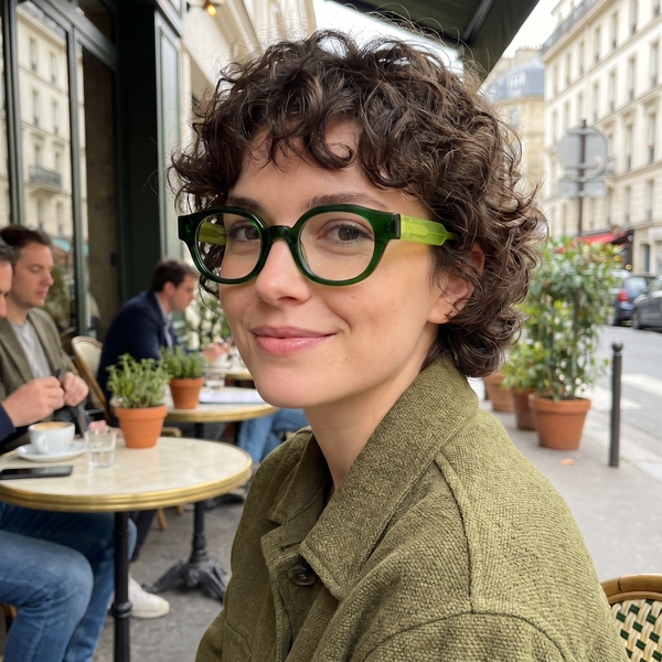 Round Glasses YN1116