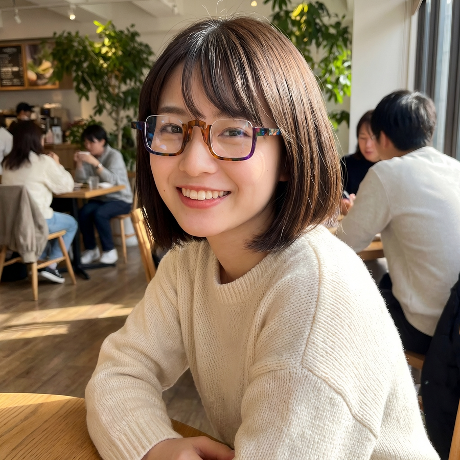 Square Glasses BR1486