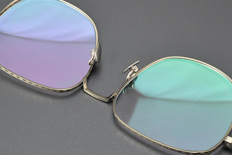 Square Glasses MW1417 - Wide Frames for Men with Larger Heads