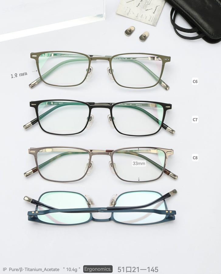 Rectangle Glasses MW1453