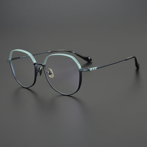 Geometric Glasses MW1262 - Wide Frames for Men with Larger Heads