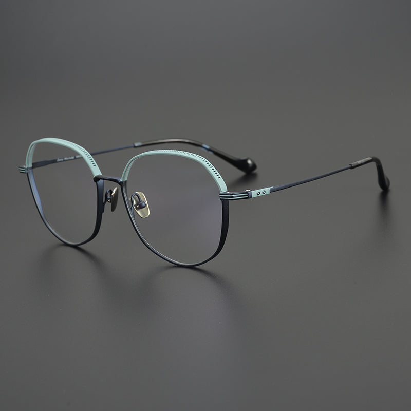 Geometric Glasses MW1262 - Wide Frames for Men with Larger Heads