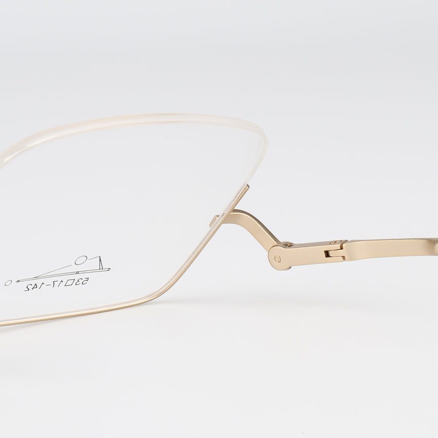 Square Billiards & Pool Glasses RV1052 – Reverse Half-Rim, Adjustable Tilt