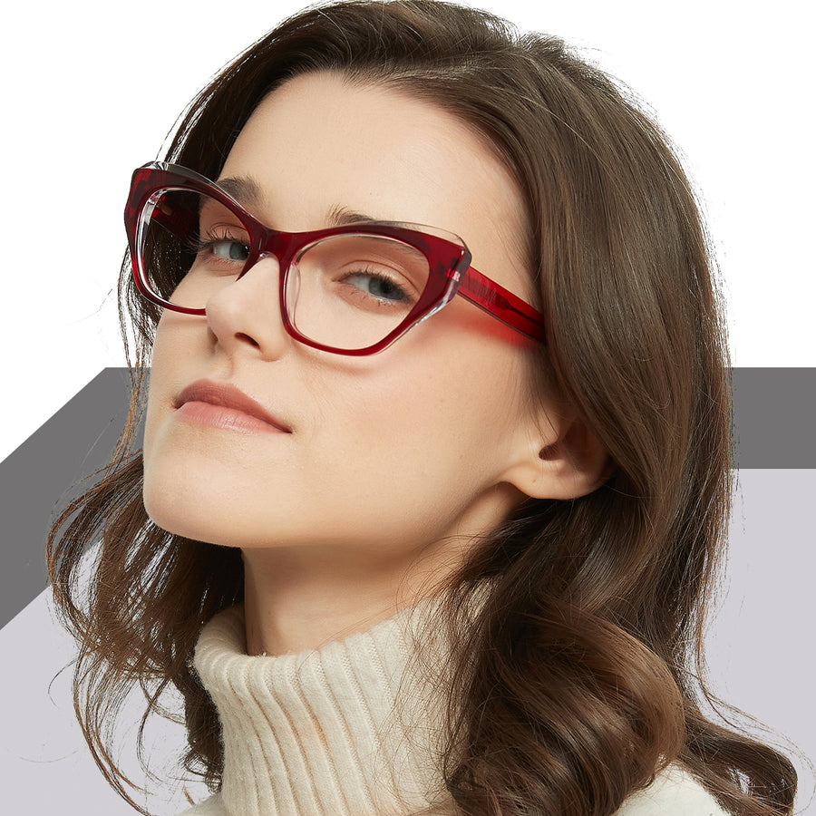 Cat-Eye Glasses A1860