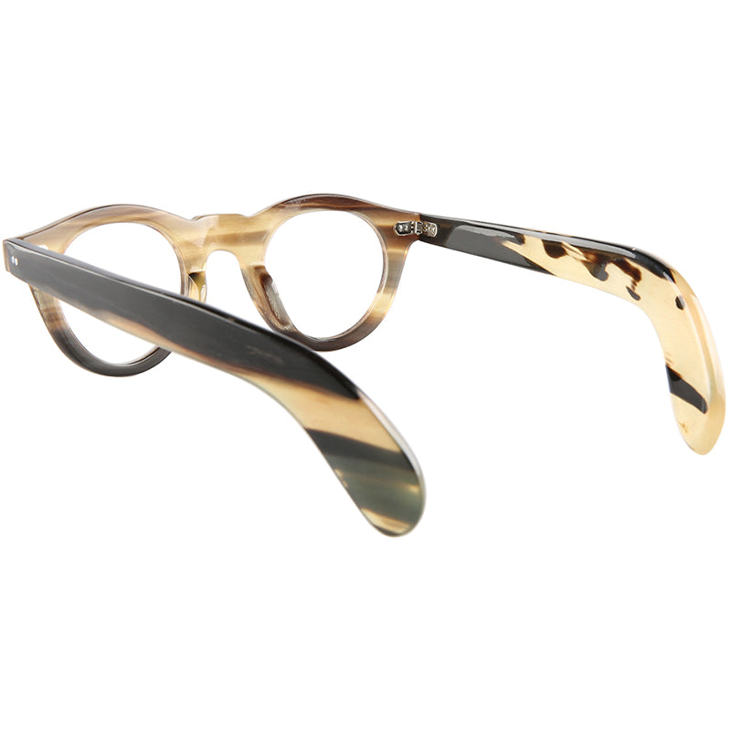 Buffalo Horn Round Glasses NJ1104