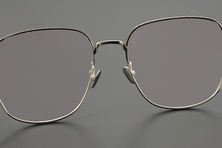 Square Glasses MW1417 - Wide Frames for Men with Larger Heads