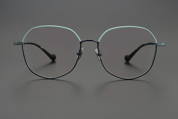 Geometric Glasses MW1262 - Wide Frames for Men with Larger Heads
