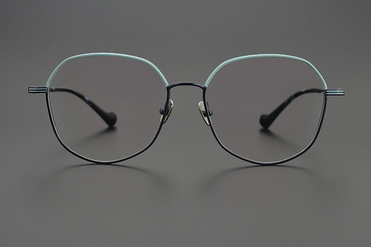Geometric Glasses MW1262 - Wide Frames for Men with Larger Heads