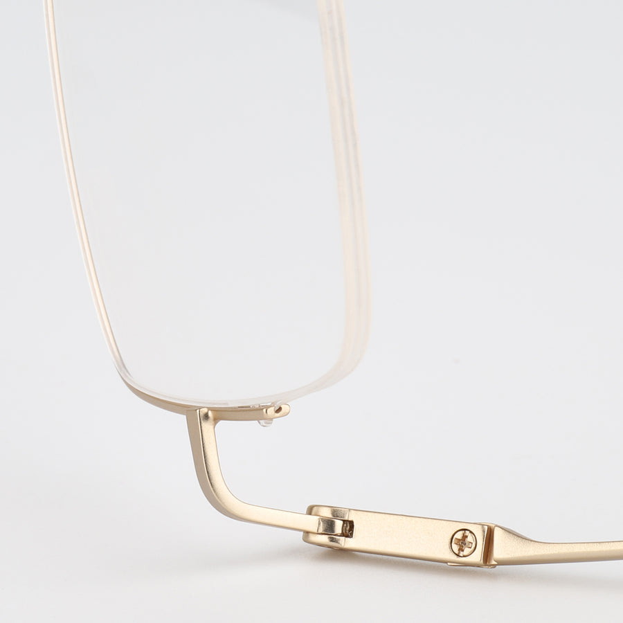 Square Billiards & Pool Glasses RV1052 – Reverse Half-Rim, Adjustable Tilt