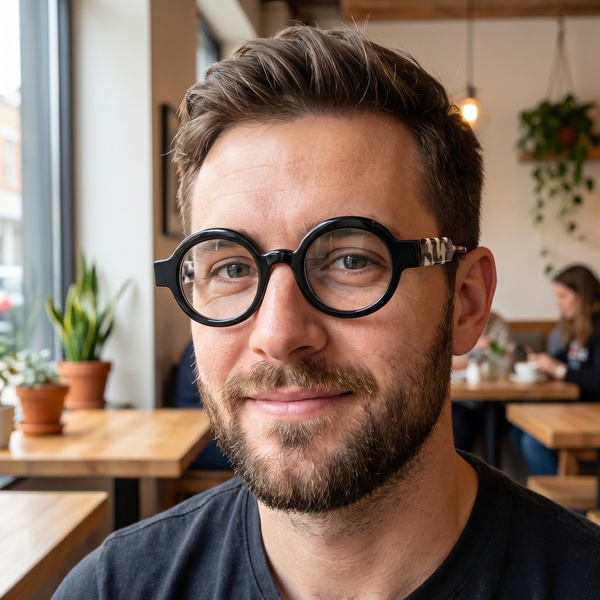 Round Glasses YN1112