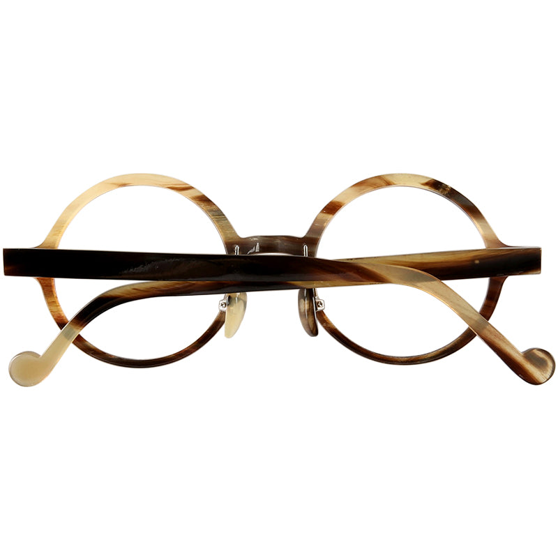 Buffalo Horn Round Glasses NJ1155