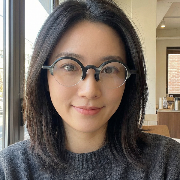 Buffalo Horn Round Glasses NJ1166